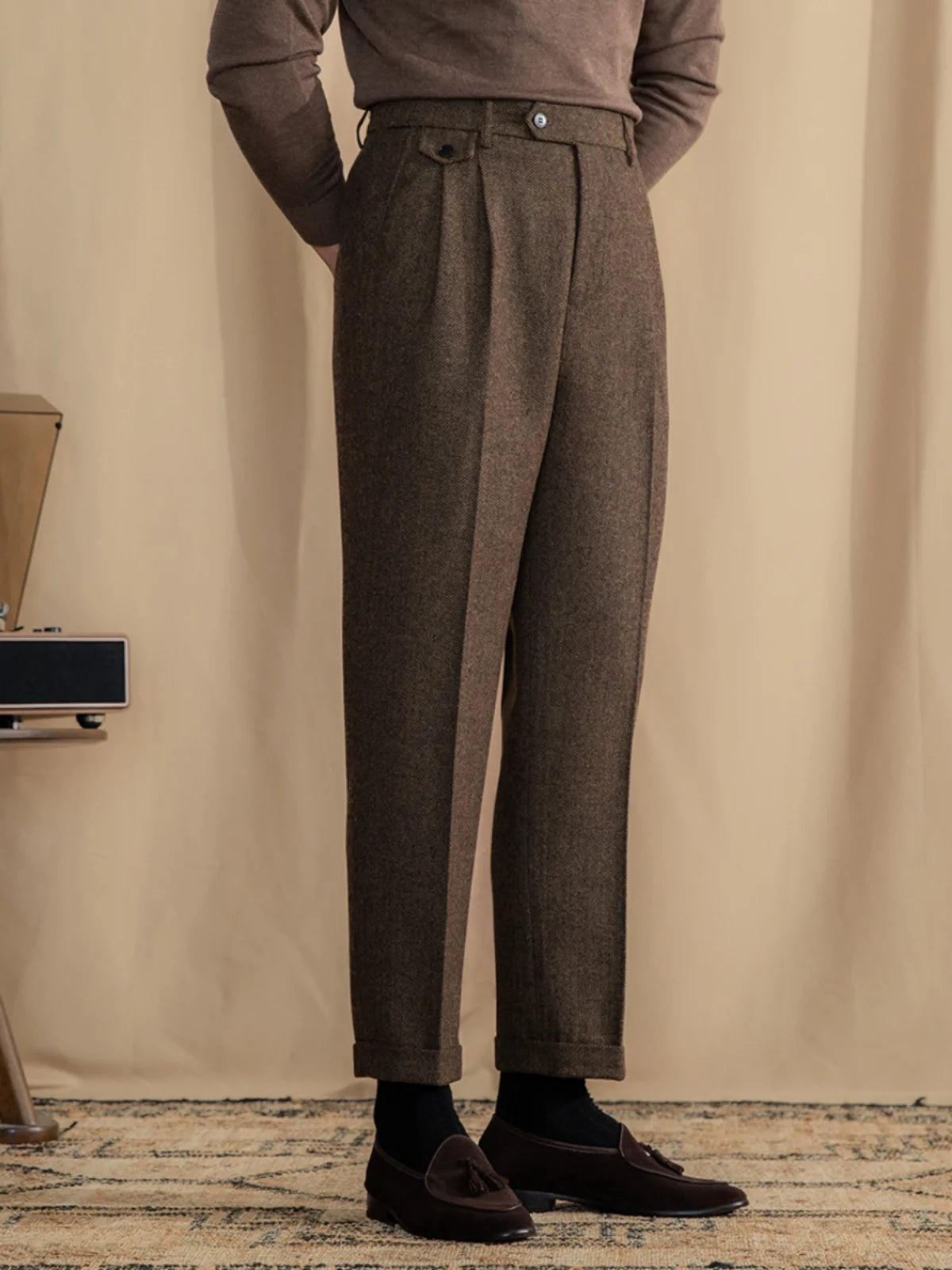 Romano Wool Trousers