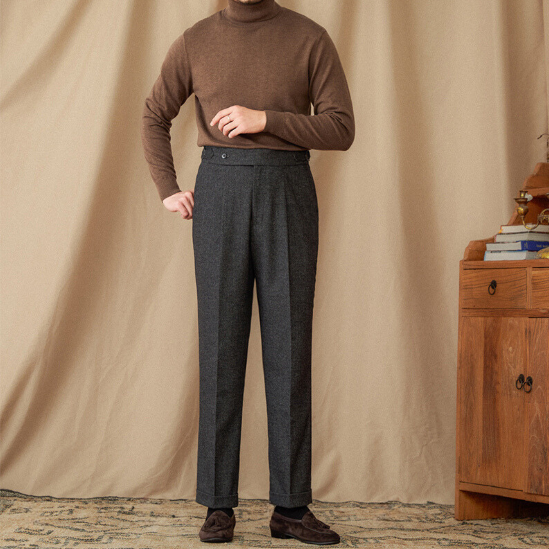 Lucenti Wool Trousers