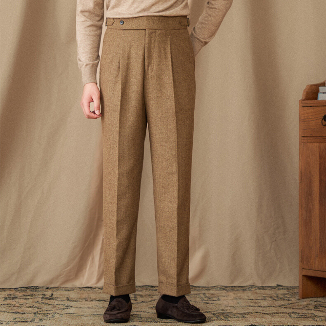 Lucenti Wool Trousers